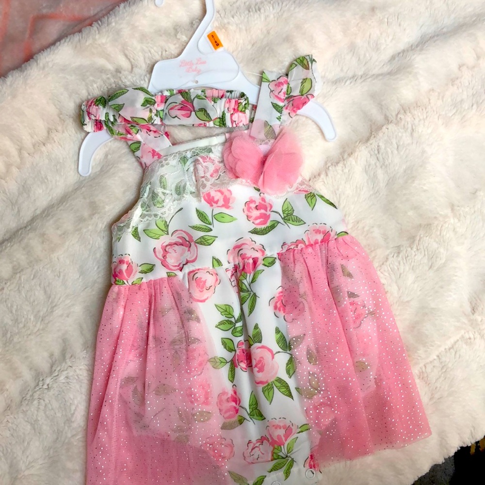 Cute romper/dress! 3-6M